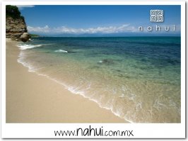 А потом, когда они долго не хотят уходить, можно порекомендовать им посетить этот мексиканский курорт: