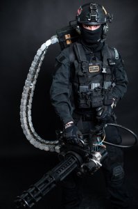 вообще то на ВСЕХ пиндосовских истребителях и на всех пиндосовских кораблях,боевых вертолетах а так же -