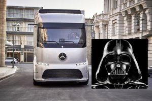 Укол в сторону Теслы совершенно напрасный. А дизайн сомнительный.