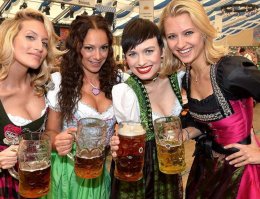 Как проходит  крупнейший в мире фестиваль пива - Октоберфест 2016