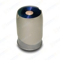 74 тыр. :) 
Свойства турмалина 
Турмалин широко известен тем, что вблизи человеческого или другого живого тела создает слабый ток (0,06 мА). Имеются сообщения о способности турмалина улучшать качество воды, испускать инфракрасные лучи и о других эффектах. Один из таких эффектов – создание отрицательных ионов того же размера, что и природные. Эти отрицательные ионы в 10000 раз меньше ионов, создаваемых электрическими приборами. Природные отрицательные ионы легче проникают в тело человека и другие объекты, чем созданные электрическими приборами 

Эффективность генерации отрицательных ионов 
Мы обратили внимание, что турмалин испускает отрицательные ионы под действием света, тепла, вибрации и других факторов. Мы добились эффективного испускания турмалином природных отрицательных ионов, воздействуя на него теплом и излучением галогенной лампы и обдувая вентилятором. Источником природных отрицательных ионов в приборе RIO-5 служит шар особой конструкции, заполненный смесью минералов. 

Акустика комнаты улучшается! 
Установите RIO-5 II в комнату для прослушивания. После включения прибора под действием излучения галогенной лампы и тепла турмалин начнет испускать природные отрицательные ионы. Эти ионы очищают воздух в комнате. В результате улучшается распространение звуковых волн и качество звучания! 

Резко улучшается воспроизведение звука и изображения! 
Появление RIO-5 II – это эпохальное событие, поскольку он значительно улучшает воспроизведение CD, CD-R, SACD и DVD. Использовать RIO-5 II очень просто. Поместите CD, DVD или другой диск на RIO-5 I и нажмите красную кнопку. При этом на 14 секунд включается вентилятор, который переносит на поверхность диска природные отрицательные ионы. RIO-5 II испускает не только отрицательные ионы, но и инфракрасные лучи, которые активируют поверхностность. Это улучшает проникновение лазерных лучей CD проигрывателя и качество звука и изображения. Применение RIO-5 II увеличивает отношение сигнал-шум и динамический диапазон. Все инструменты и вокал звучат живее и естественнее. Изображение приобретает глубину и замечательную цветовую контрастность.