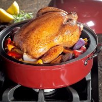 А у меня вот такая коптильня для квартиры, очень доволен, рёбра и курицу делаю очень вкусно