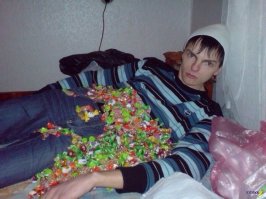 Сосать что ли тренироваться будет.