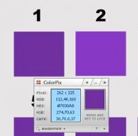 ColorPix в помощь, хотя у меня и без неё получилось на 30 лет =)