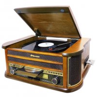 Вот, сейчас в магазинах продаётся (в еврониксе видел)
ДУ, CD, mp3, USB и т.д. в комплекте :)
