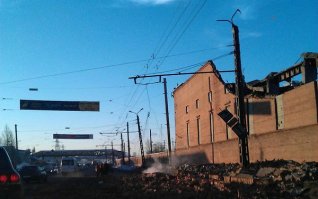 У нас вот так было после метеорита... (Челябинск)