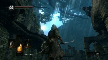 Dark Souls 1. Отличные виды. Второй я опускаю, графика там явно не ахти. Третий тоже хорош, но мне, почему-то запомнился первый... И еще Castlevania: Lords of Shadow. Потрясающе красивый мир!