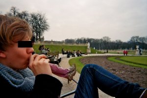 Теперь я видел "в рот мне ноги"