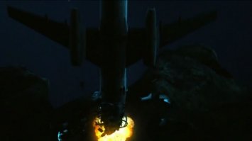 Классно сделано в фильме Капкан времени.
Видео не нашёл, а те кто заинтересуется, то примерно 0130.
А те кто не видел рекомендую посмотреть фильм целиком, не пожалеете.