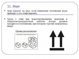 Меня одного смущает, что стрелки на ящике на всех картинках направлены вниз? Вроде как это международное обозначение.