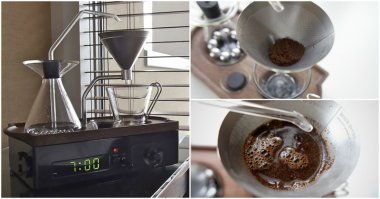 Спросонья потянешься выключить такой будильник...
Ожог обеспечен!