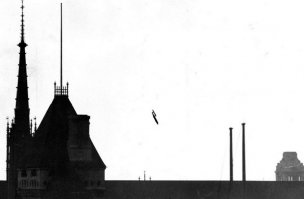 2я Мировая. 1944. Фау-1 падает на Лондон