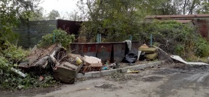 Да, что Китай, у меня половина соседей таких, иной раз поражаюсь как они ложкой в рот попадают, если в такой большой бак мусором попасть не могут.