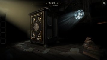 Напомнило игру The Room.