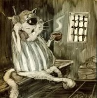 Вечер в хату, арестанты...Тут смотрящий беспредел учинил в мой адрес, его маруха мне подгон зашкварила, а я по незнанию принял...Теперь смотрящий меня под шконаря гонит и тапком опустить пытается...
Бродяги, разъясните смотрящему, что моего косяка тут нет,пусть не бычит, это его шикса в ответе...Выручайте, а то беспредел вершится.
Всем добра. Кот...