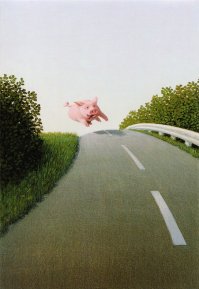 Вот, вдогонку, несколько картин от Michael Sowa.