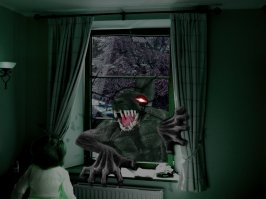 В детстве любила сочинять всякие страшилки. Однажды двоюродный брат так впечатлился одним ужастиком (нам было примерно по 10 лет). Про ужасного зайца с красными глазами, которые ищет неспящих детишек, заглядывая в окна и поедая тех, кто не спал. Что потом этот заяц снился брату и он просыпался в страхе и слезах