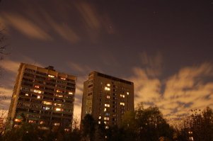 Повезло с видом однако =) " КРАСОТА ТО КАКАЯ , ЛЕПОТА .... ЛЕПОТА" 
А у меня как из компьютерной игры