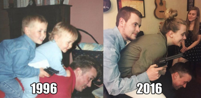 А пистолетик-то подрос и смысл сразу изменился!!