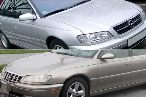 Пост понравился, но были и другие машины. Например перелицованная Opel Omega. Спорить не буду, тоже машина неплохая. Но в те годы явно не лидер немецкого автопрома, и ни как не Cadillac. Её еще в Англии и Австралии продавали как 
Vauxhall и Holden.