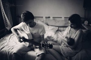 Интересное решение изголовья кровати!