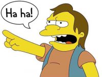 Фу! У тебя рваная и плешивая задница!