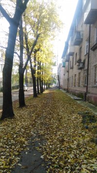 Осень в провинциальном городе. Когда я умру, пожалуй, поселюсь в таком октябре