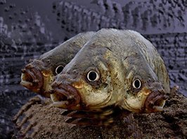 - Карась-горыныч? - Нет, не видел.............)))