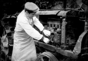 Первый тракторист на селе