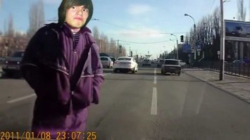 Уличный гонщик из Казани взбодрился за рулем своего Lexus