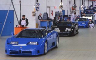 Редчайший суперкар Bugatti EB110 GT продадут в  Милане