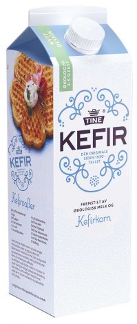В Норвегии делают замечательный кефир, написано, что с Кавказа, кефир экологический