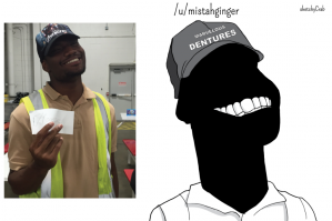 "Поджарь меня": когда люди просят художника нарисовать на них обидную карикатуру