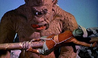 А как же колоритные циклопы из "7 путешествия Синдбада" и "Заклятия долины змей"?