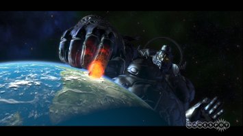 Настоящий кулак Бога сняли в небе Шотландии