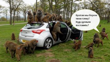 Видео с регистратора участника массового дтп в Краснодаре 