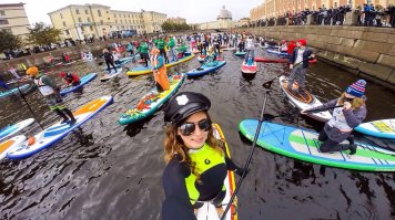 Ничего себе: Питер встал на доски!