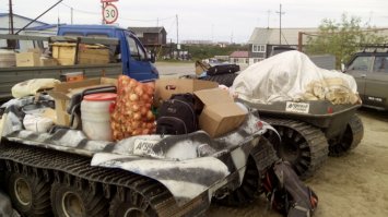 ни одно колесо не сравнится по проходимости с гусянкой