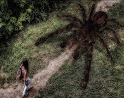 Пользователь Google Earth обнаружил гигантского паука у побережья Мексики