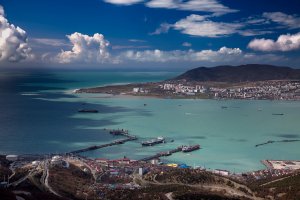 Ну, Новороссийск, конечно, не мегаполис. Но в исполнении мастеров своего дела панорамы впечатляют!