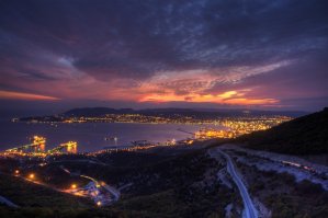 Ну, Новороссийск, конечно, не мегаполис. Но в исполнении мастеров своего дела панорамы впечатляют!