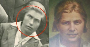 Есть какое-то сходство с Любой Шевцой, как мне показалось...