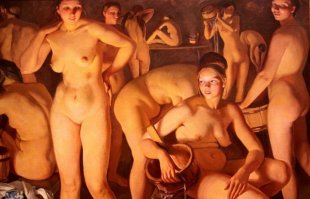 на такую банную и пенную вечеринку я бы сходил где одни девки