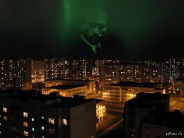 В ночь на 27 октября жители некоторых стран наблюдали редкое северное сияние