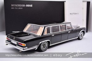 У меня в гараже стоит еще более редкий в версии Pullman, наслаждаюсь им каждый день, в редчайщем темно-синем цвете. Ах да, забыл, гараж в виде большого шкафа, а Мерс в масштабе 1:43 от Minicams :)