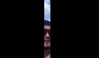 Авария с кабриолетом в прямом эфире