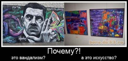 Граффити  - пачкание стен или искусство?