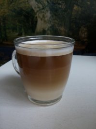 Мой кофе, может и не идеально, но мне глаз радует))