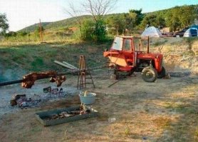 Вот и трактор пригодился