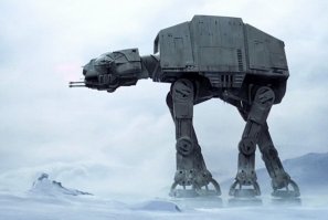 Обломки имперского шагохода?